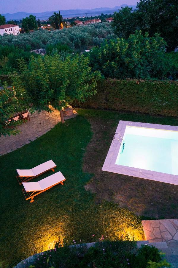 Káto Lekhónia Chariklia'S House With Private Pool 빌라 외부 사진